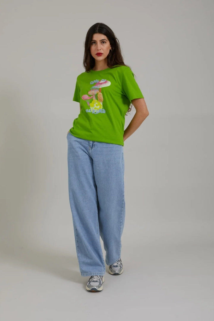 T-shirt avec imprimé champignon Femme - Hauts - T-shirt coster