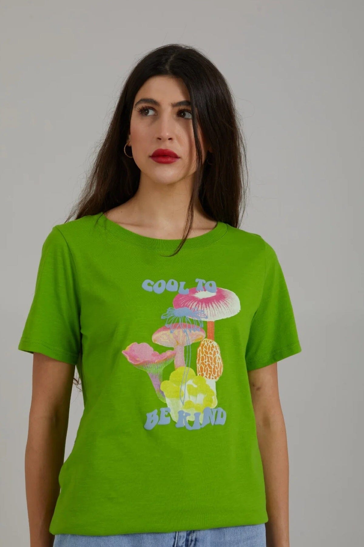 T shirt avec imprim champignon Val rie Simon