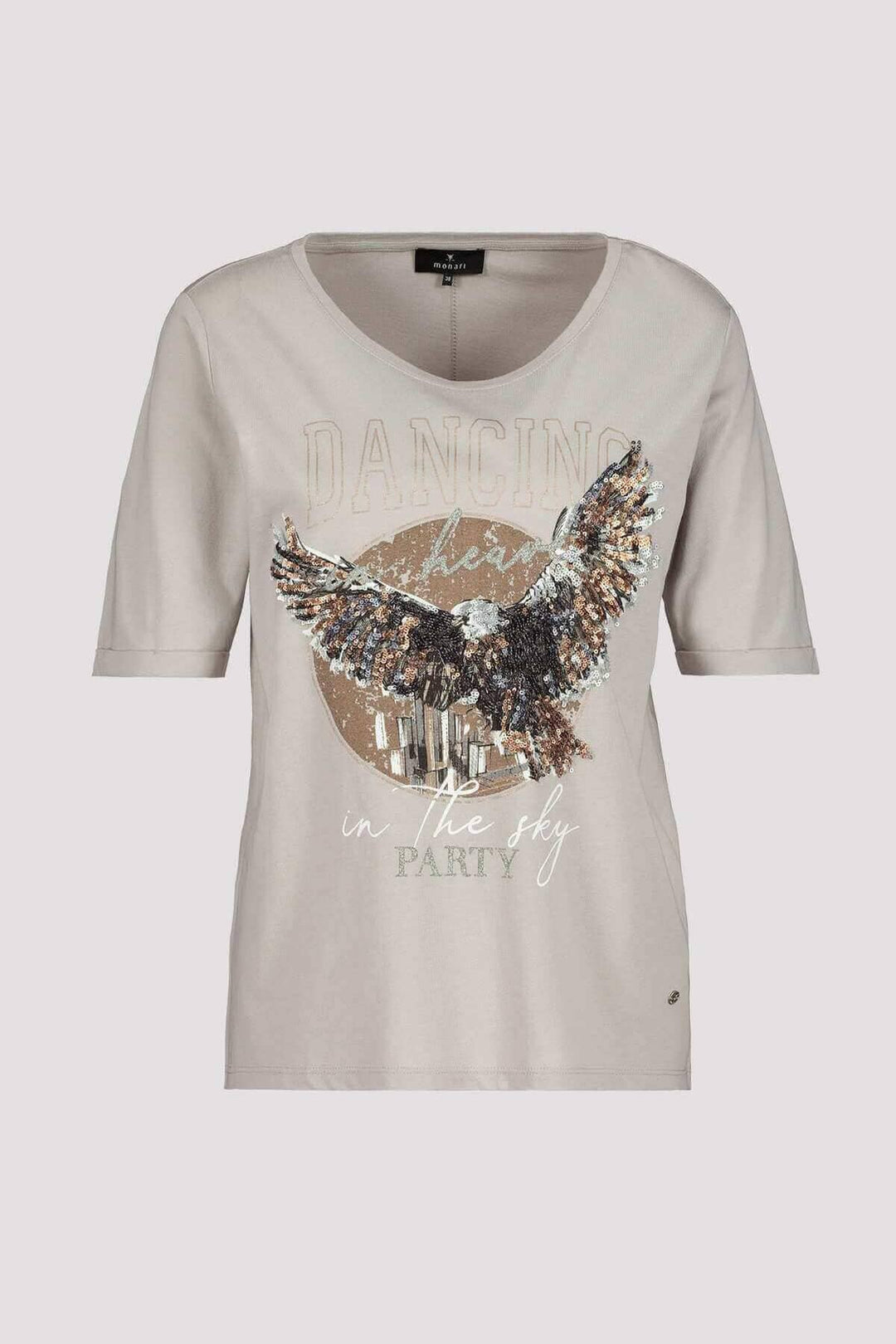 T-shirt avec imprimé d'aigle Femme - Hauts - T-shirt Monari