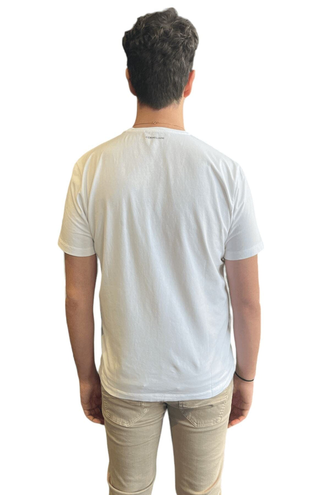 T-shirt avec imprimé graphique Homme - Hauts - T-shirt Corneliani
