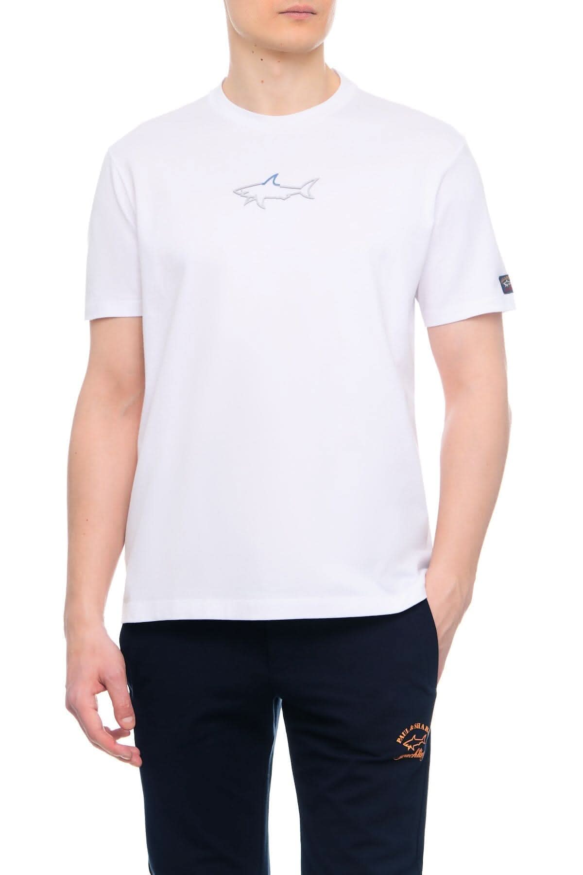 T-shirt avec logo requin Paul and Shark 