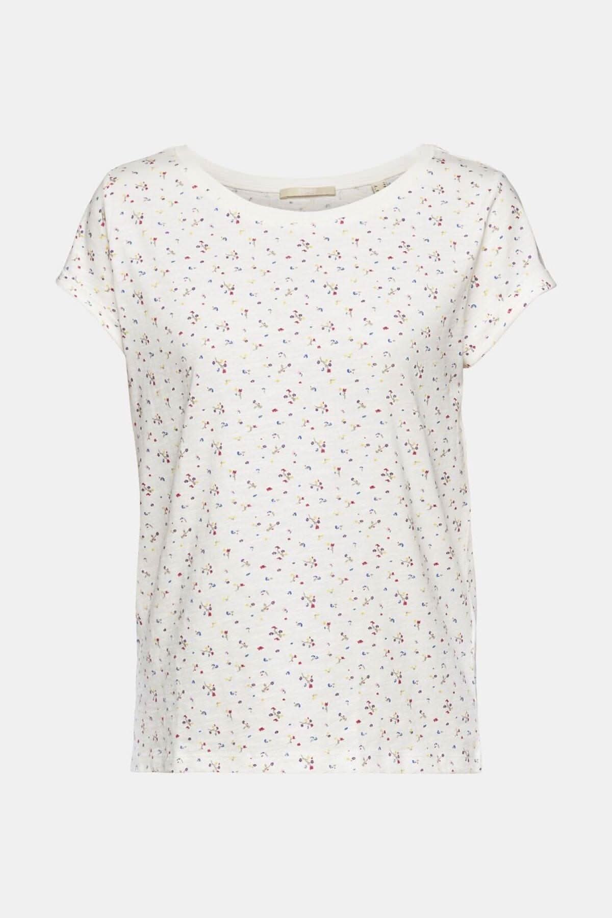 T-shirt avec motif all-over Esprit 