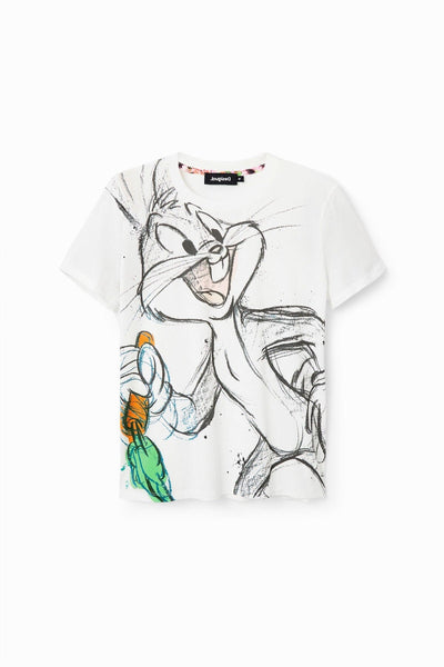 T-shirt Bugs Bunny à manches courtes Desigual 