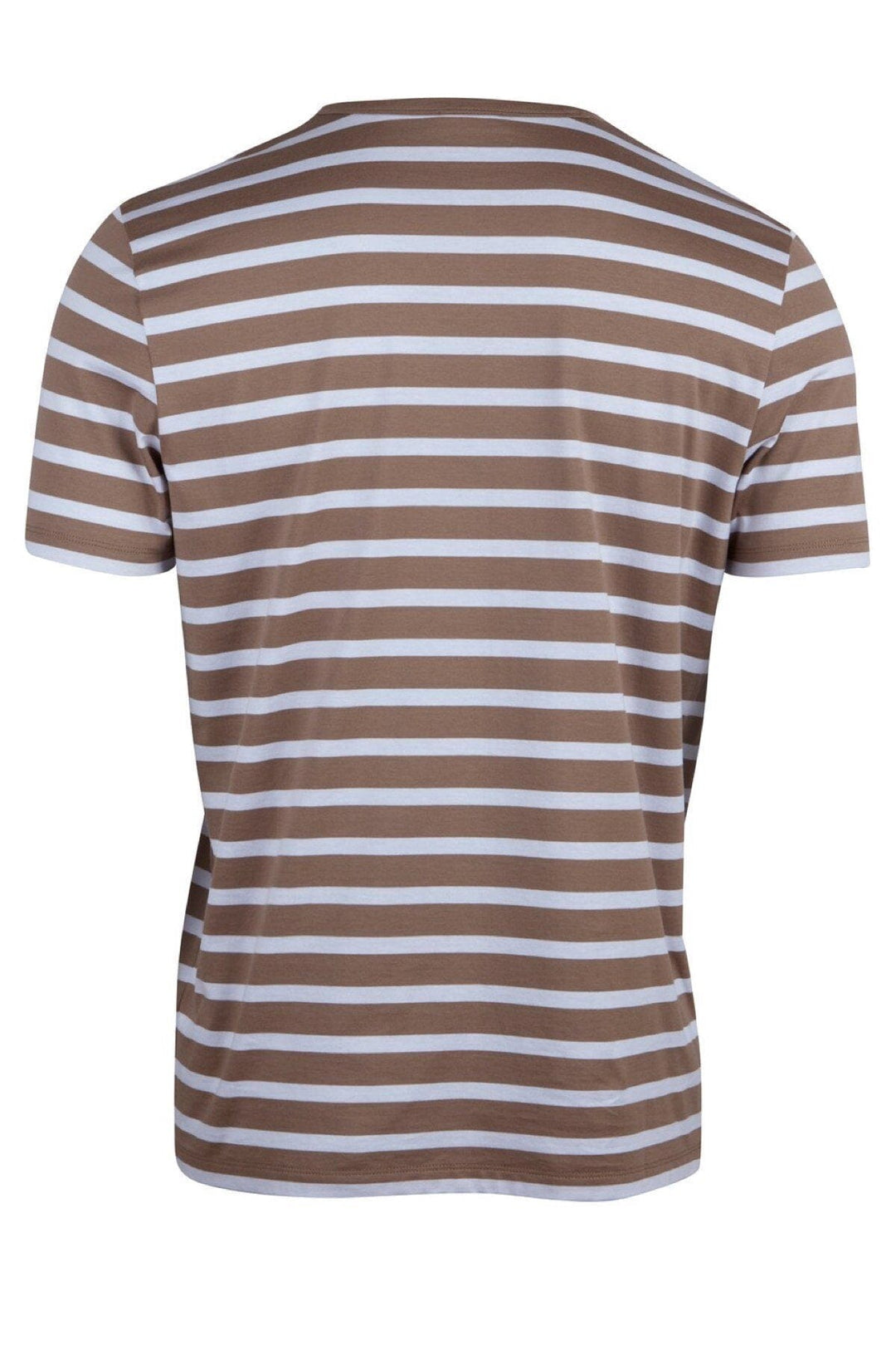 T-shirt ligné en coton Homme - Hauts - T-shirt Stenstroms