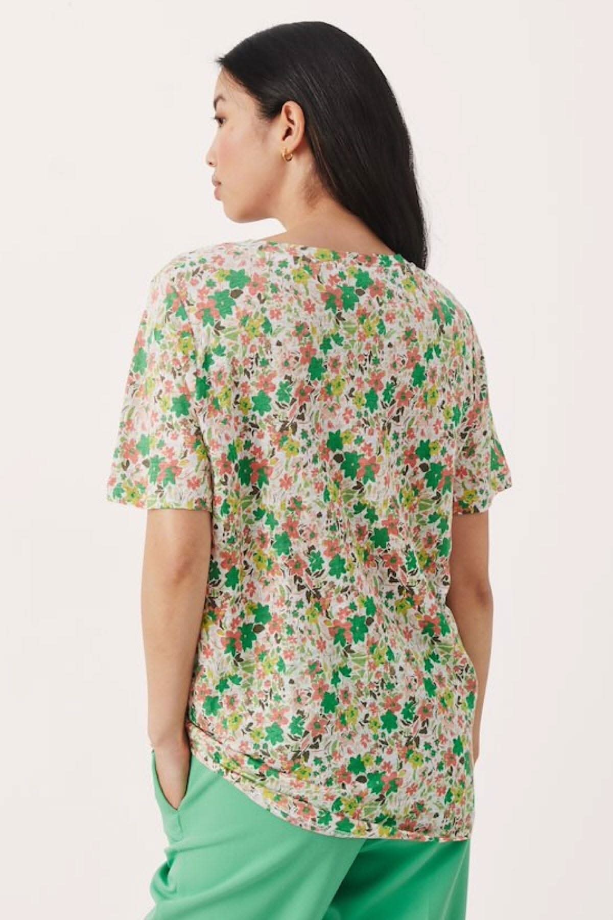 T-shirt fleuri Nemias Part Two 