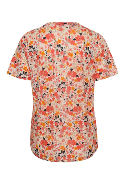 T-shirt fleuri Nemias Part Two 