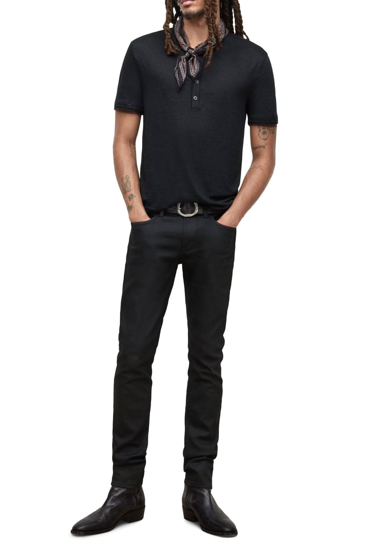 T-shirt Henley John Varvatos Star USA 