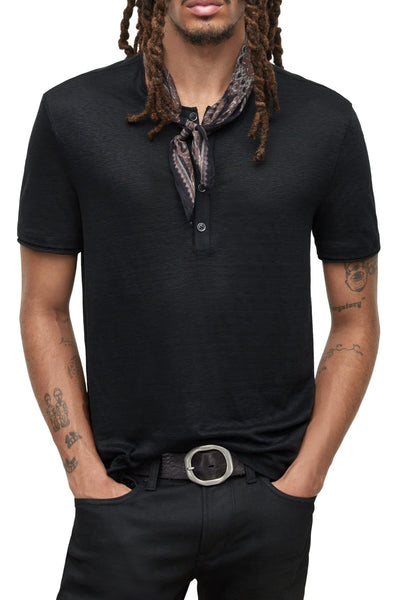 T-shirt Henley John Varvatos Star USA XS Noir 