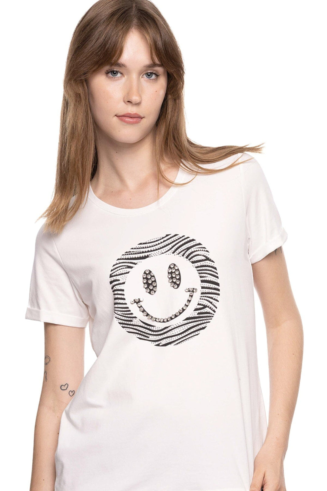 T-shirt imprimé bonhomme sourire Coco y Club 