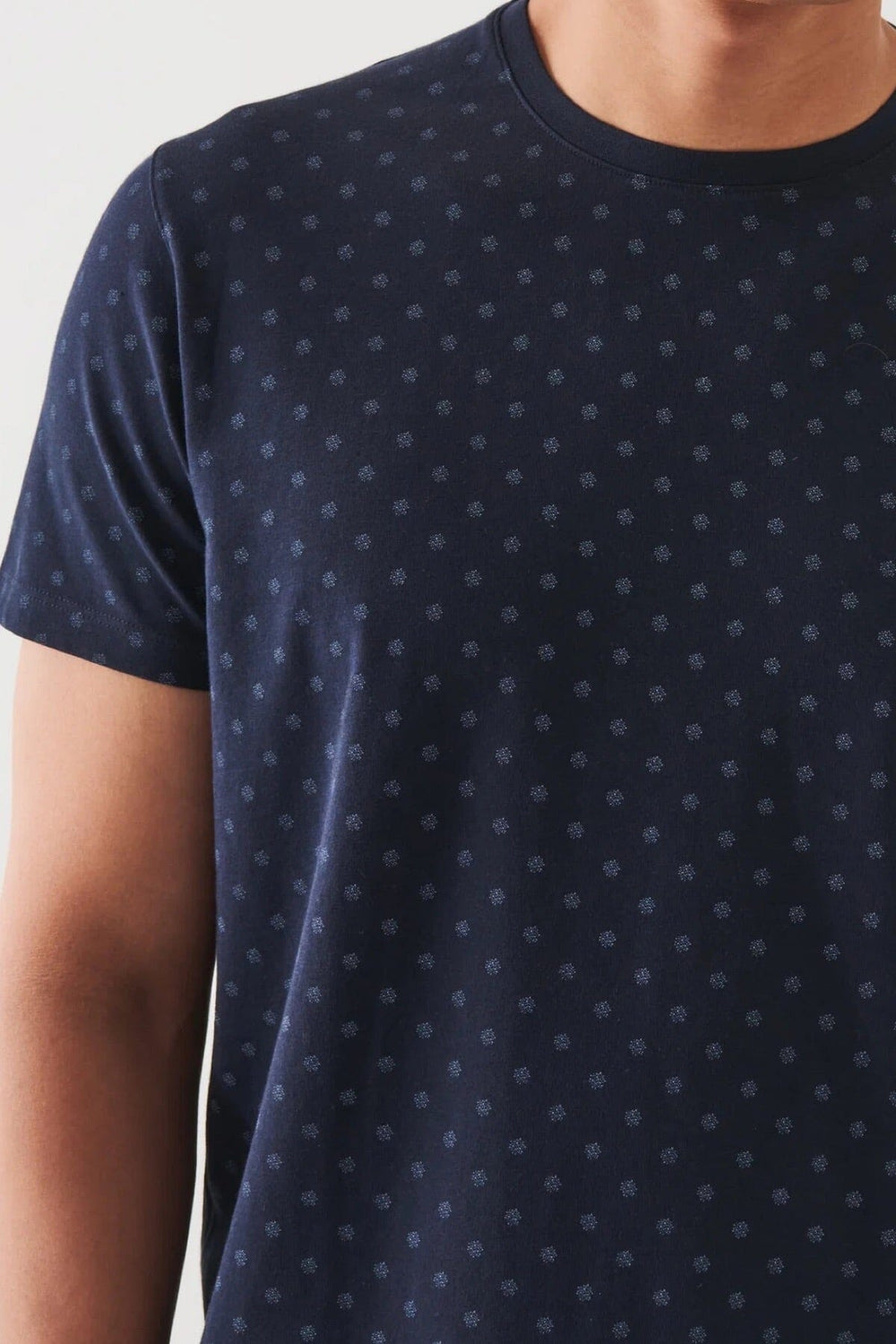 T-shirt imprimé en coton pima stretch Patrick Assaraf 