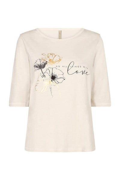 T-shirt imprimé féminin Soya Concept 