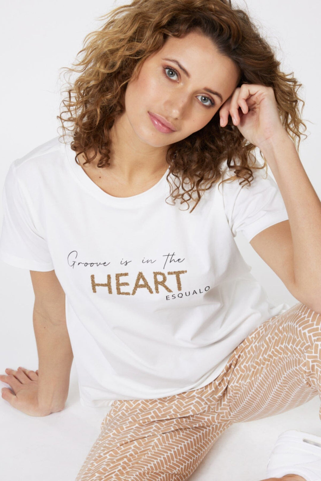 T-shirt logo texturé Femme - Hauts - T-shirt ESQUALO
