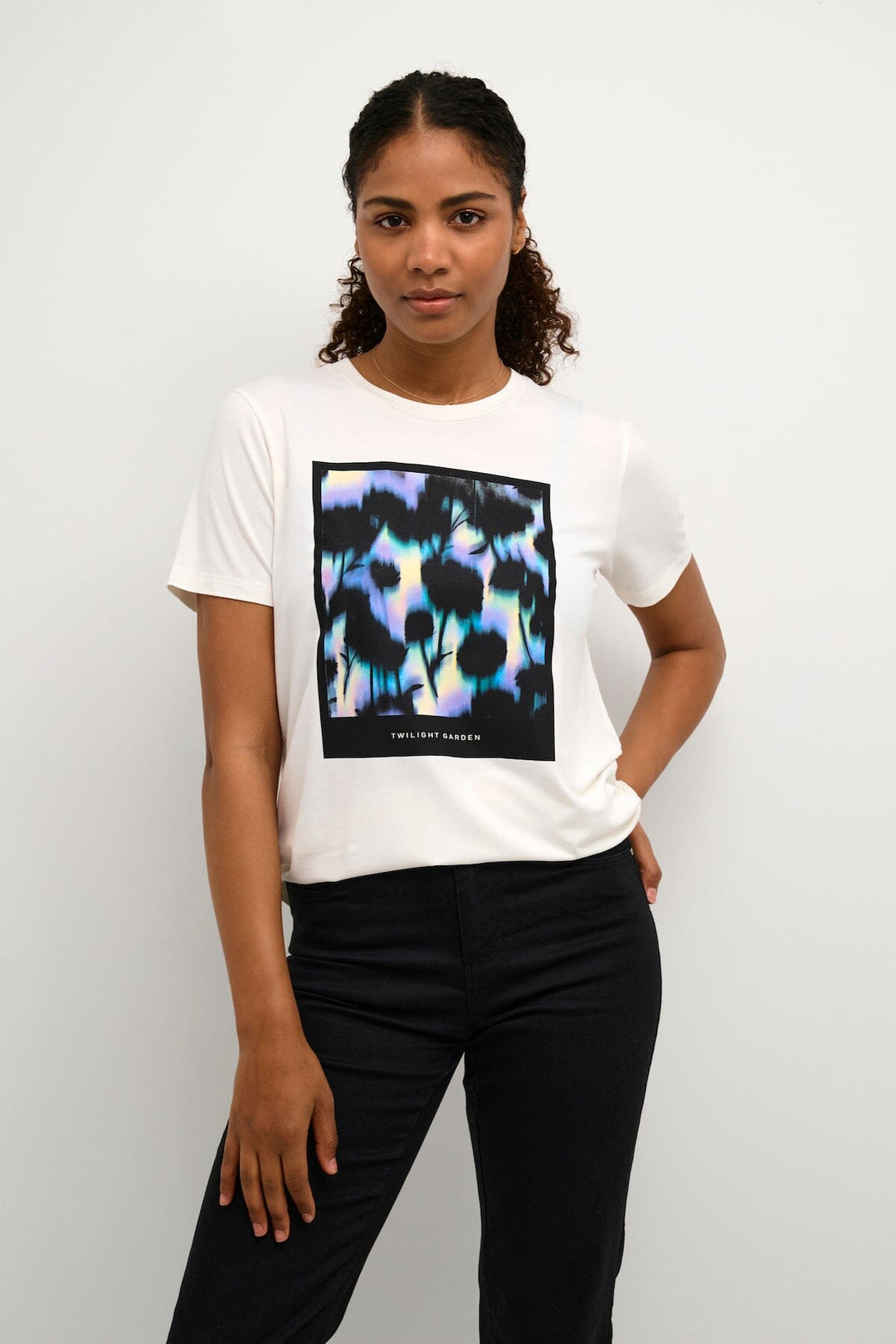 T-shirt Molly Kaffe XS Blanc 