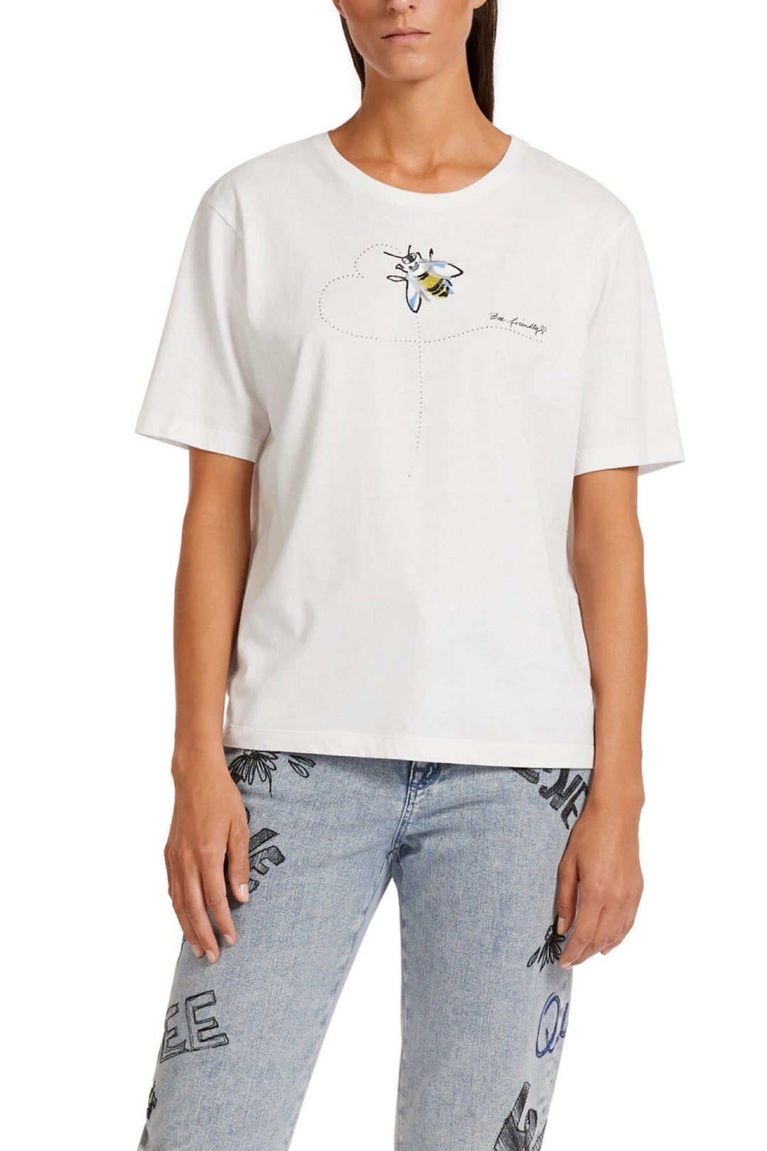 T-shirt imprimé abeille Femme - Hauts - T-shirt Marc Cain