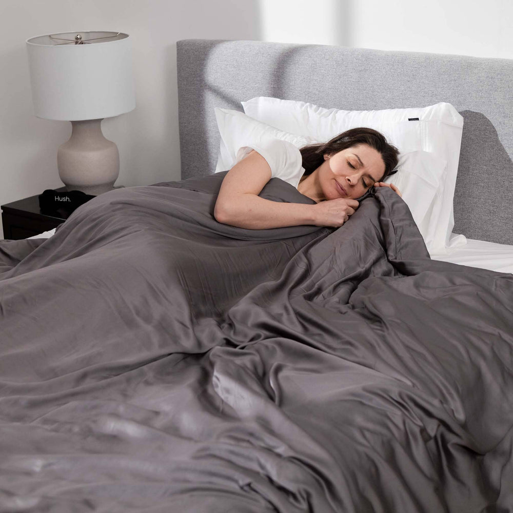 The 2-in-1 Weighted Blanket Bundle: Iced & Classic Hush Blankets 
