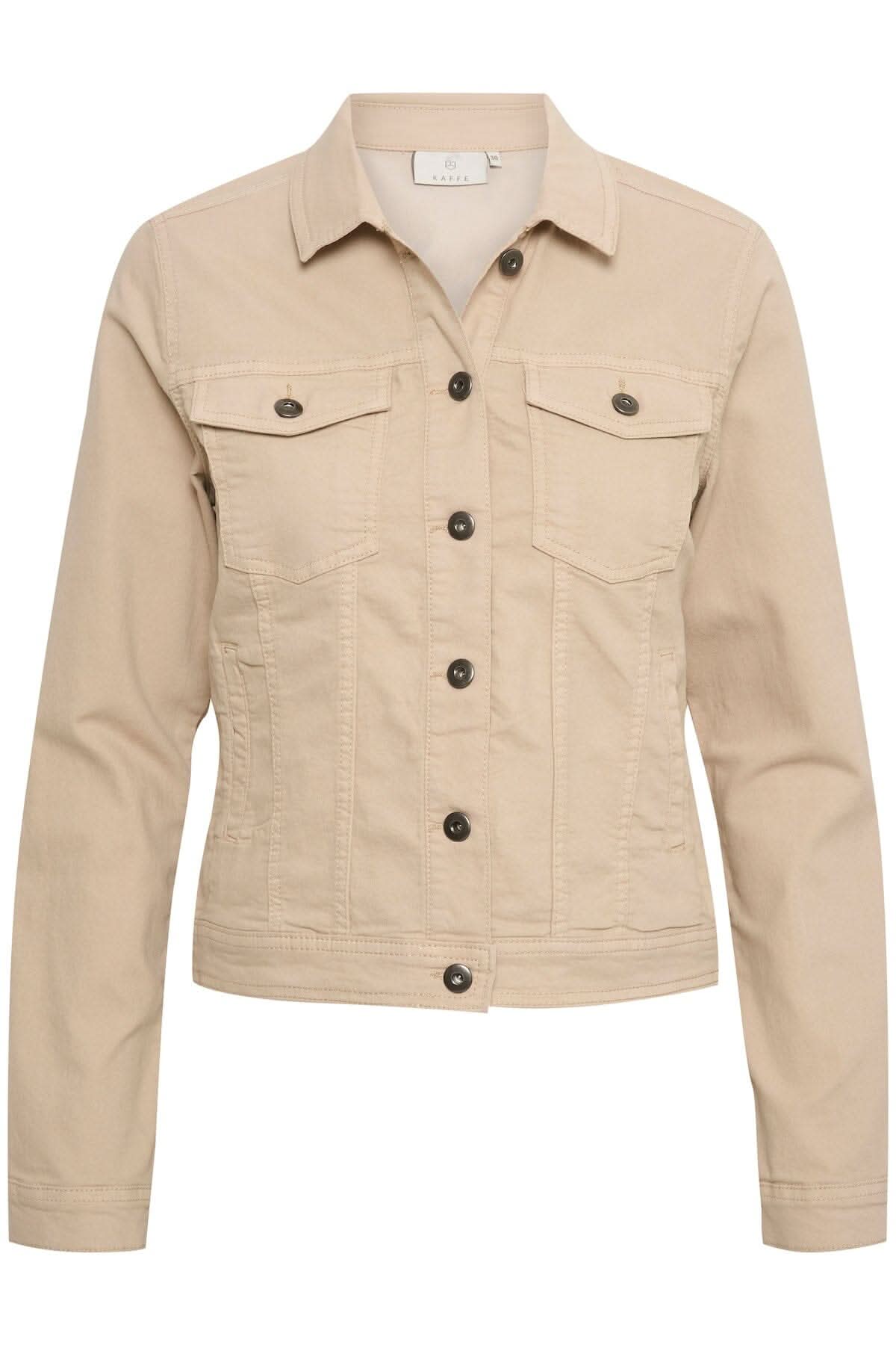 Veste d&eacute;contract&eacute;e Zelina Kaffe 