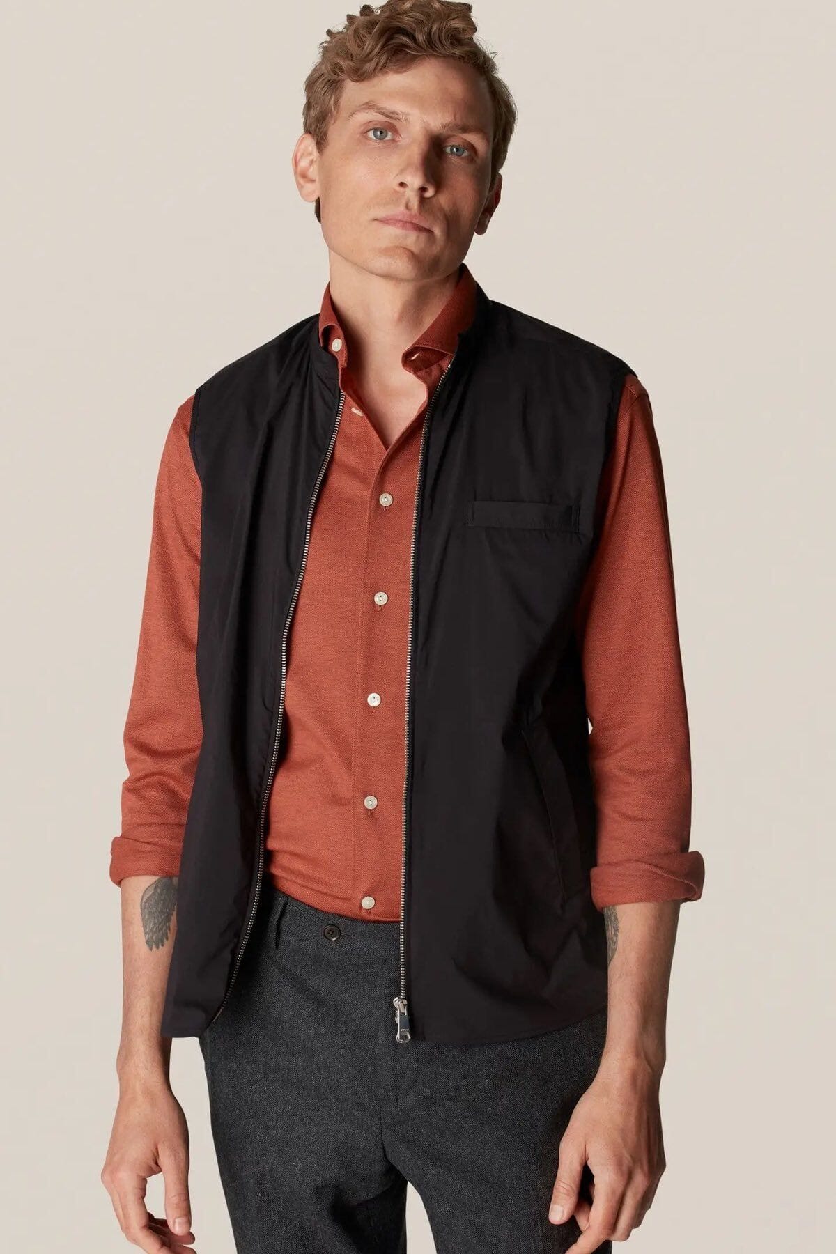 Veste sans manche 2025 pour homme simons