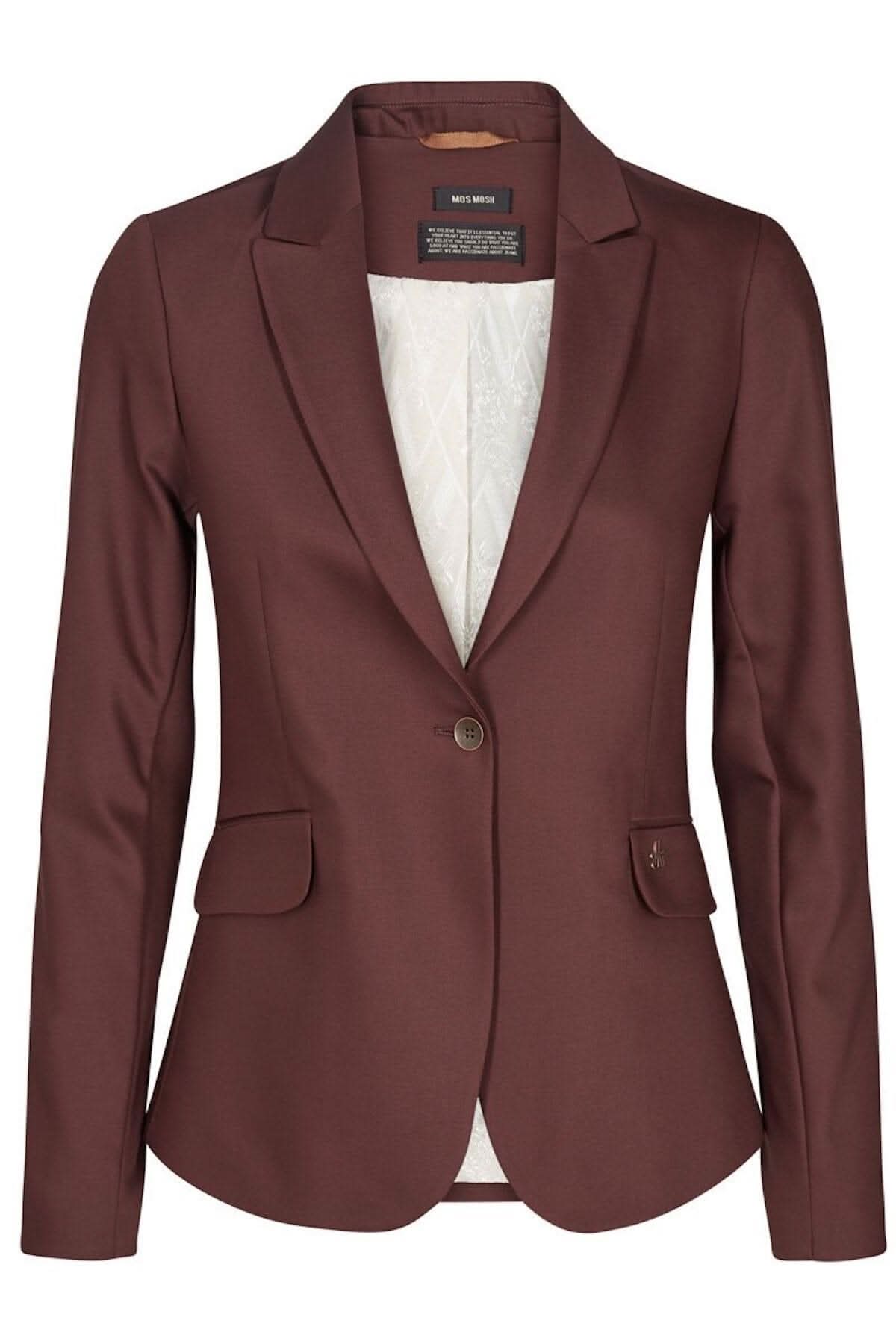 Veston chocolat Femme - Veston Mos Mosh