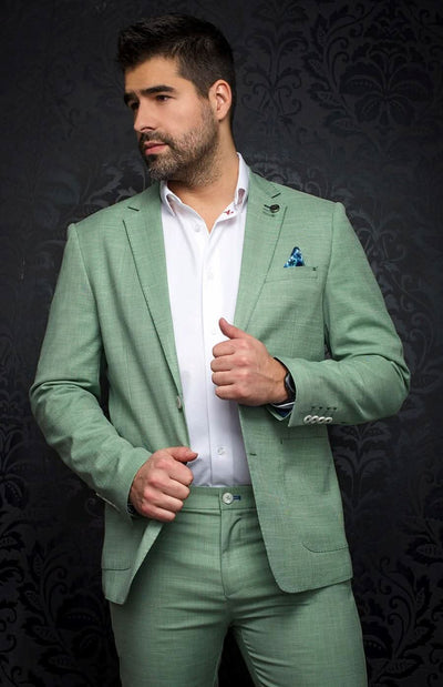 Veston Craig Au noir 44 Vert 